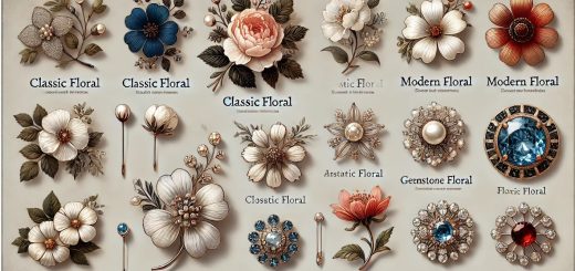 How to Choose Floral Brooches